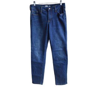 Women's Old Navy Power Slim Straight Mid Rise Jeans 4